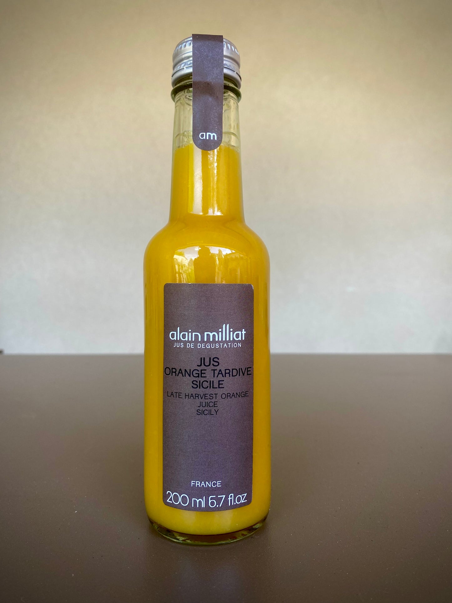 Alain Milliat - Jus Orange tardive Sicile